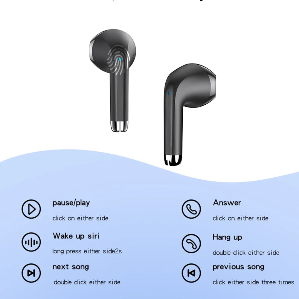 Handsfree Bluetooth Yesido TWS21, TWS, Černá