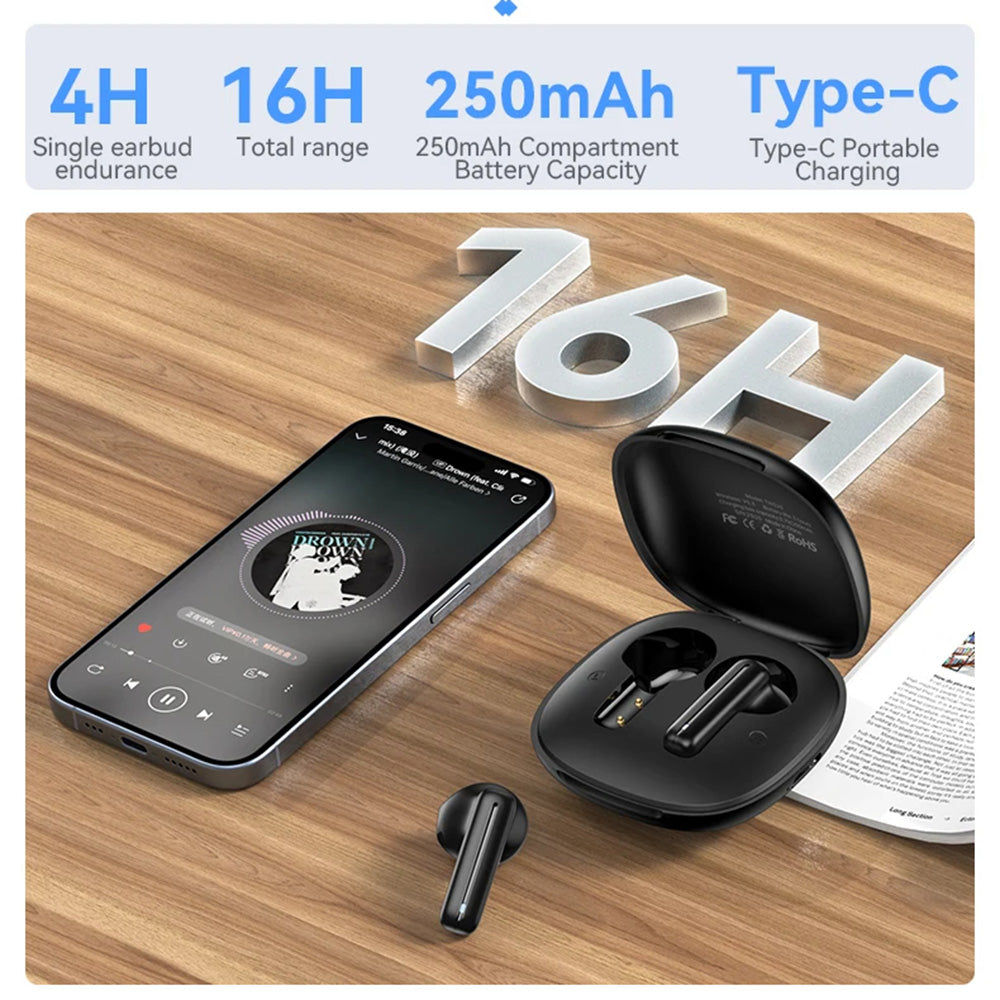 Handsfree Bluetooth Yesido TWS25, TWS, Černá