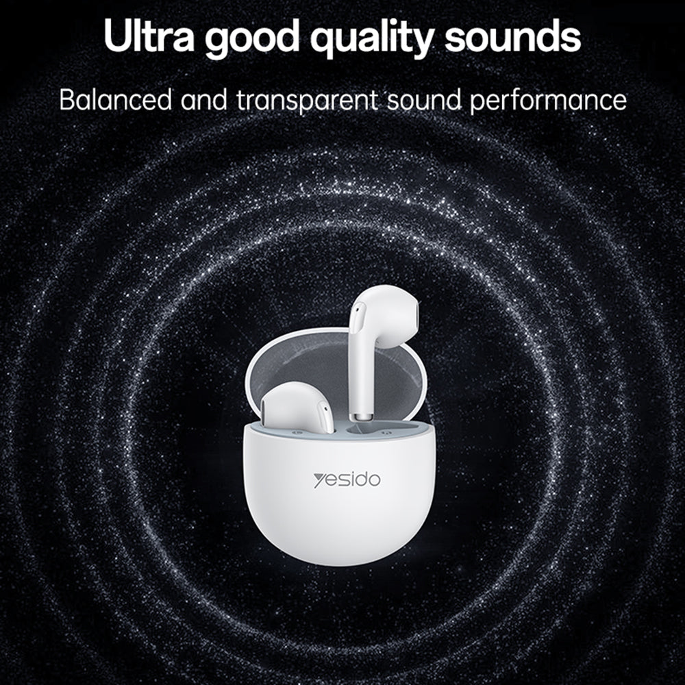 Handsfree Bluetooth Yesido TWS35, TWS, Bílý