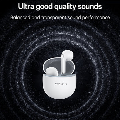 Handsfree Bluetooth Yesido TWS35, TWS, Bílý