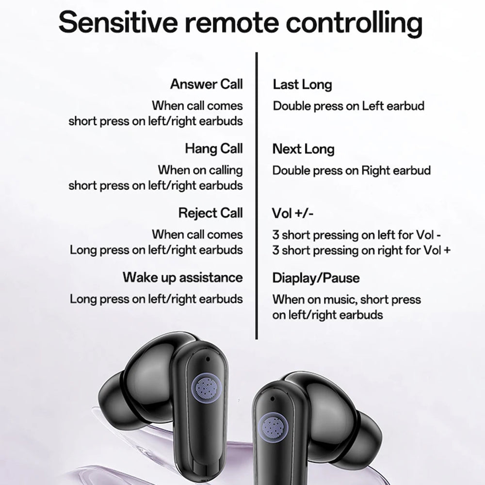Handsfree Bluetooth Yesido TWS38, TWS, Černá