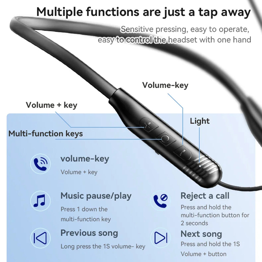 Handsfree Bluetooth Yesido YSP20, A2DP, Černá