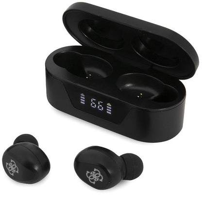Handsfree Bluetooth Guess Classic Logo, TWS, Černá