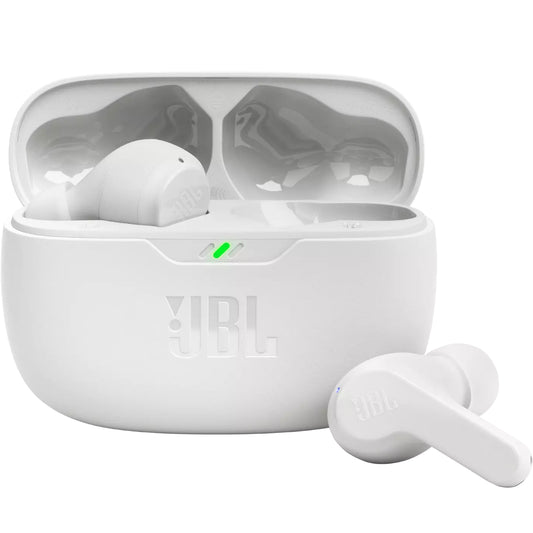 Handsfree Bluetooth JBL Wave Beam, TWS, bílé JBLWBEAMWHT