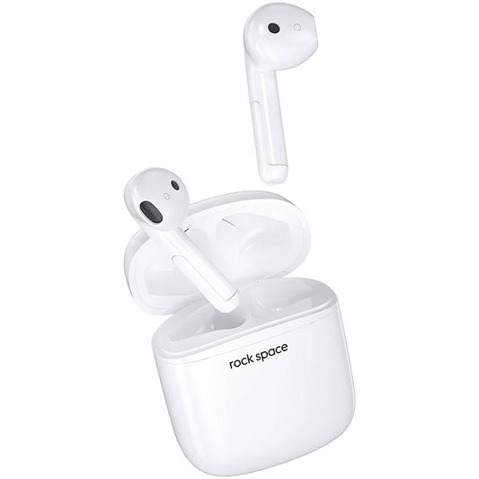 Handsfree Bluetooth Rock Space EB100, TWS, Bílá