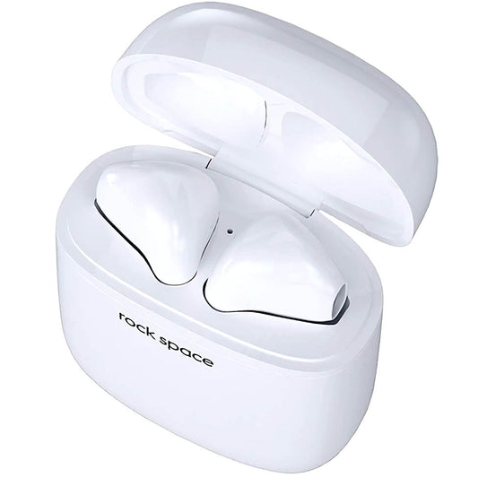 Handsfree Bluetooth Rock Space EB100, TWS, Bílá