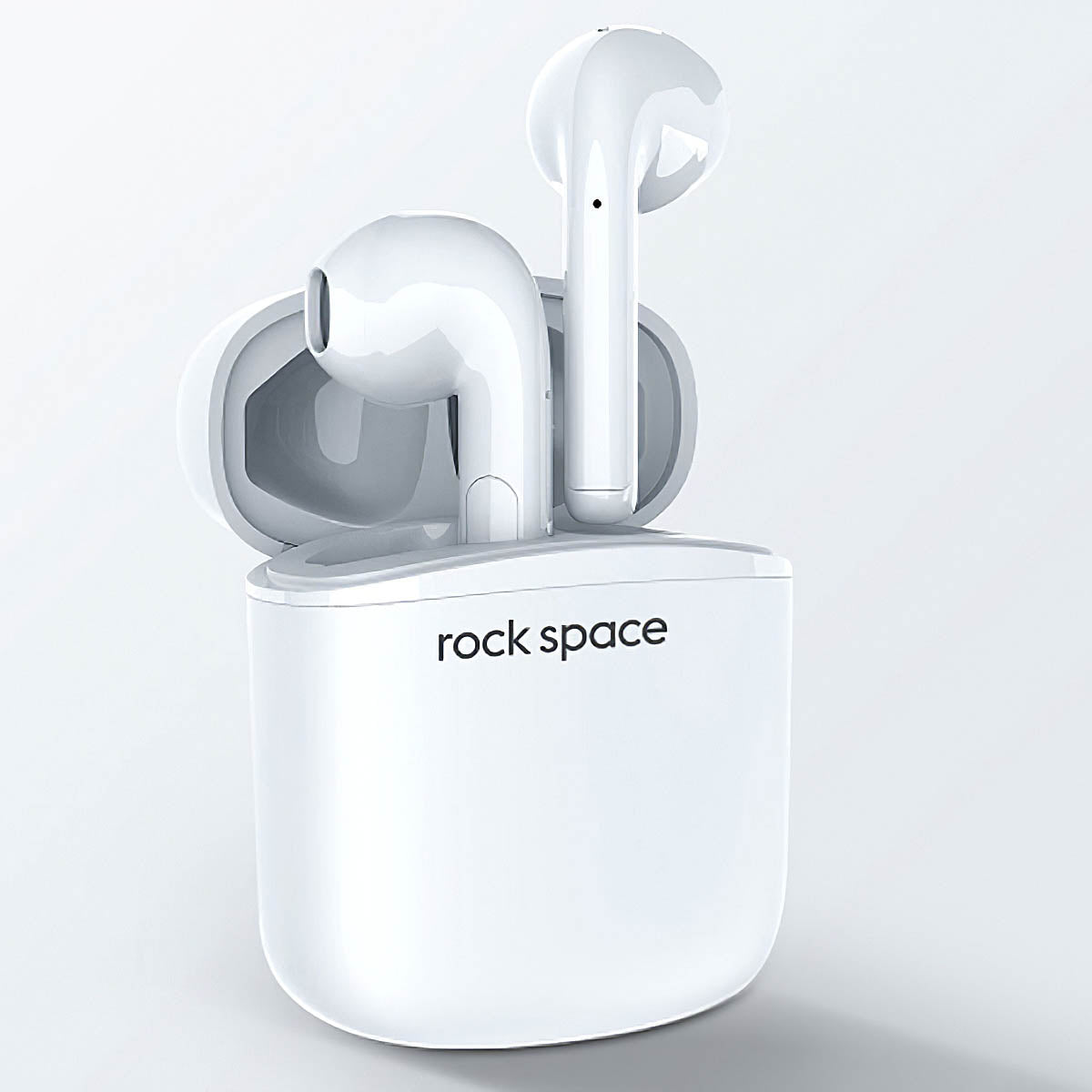 Handsfree Bluetooth Rock Space EB100, TWS, Bílá