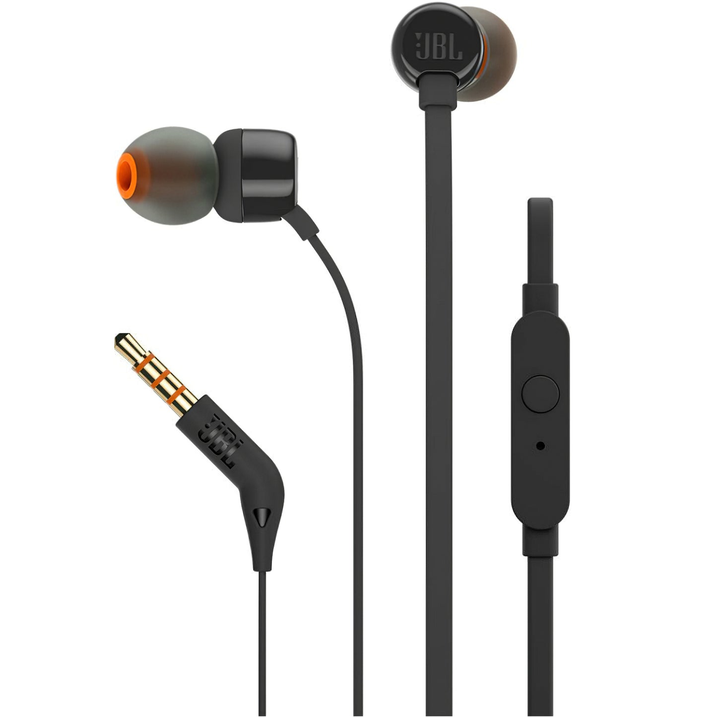 Handsfree 3.5mm JBL T110, Černá JBLT110BLK