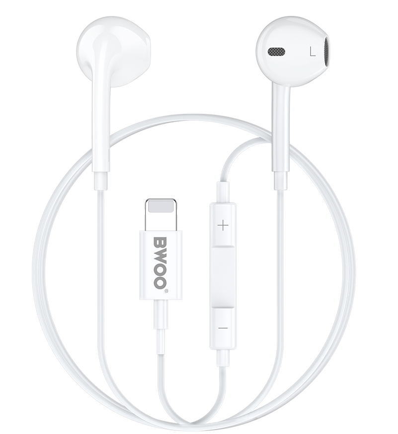 Handsfree Lightning BWOO BO-HF179, Bílá