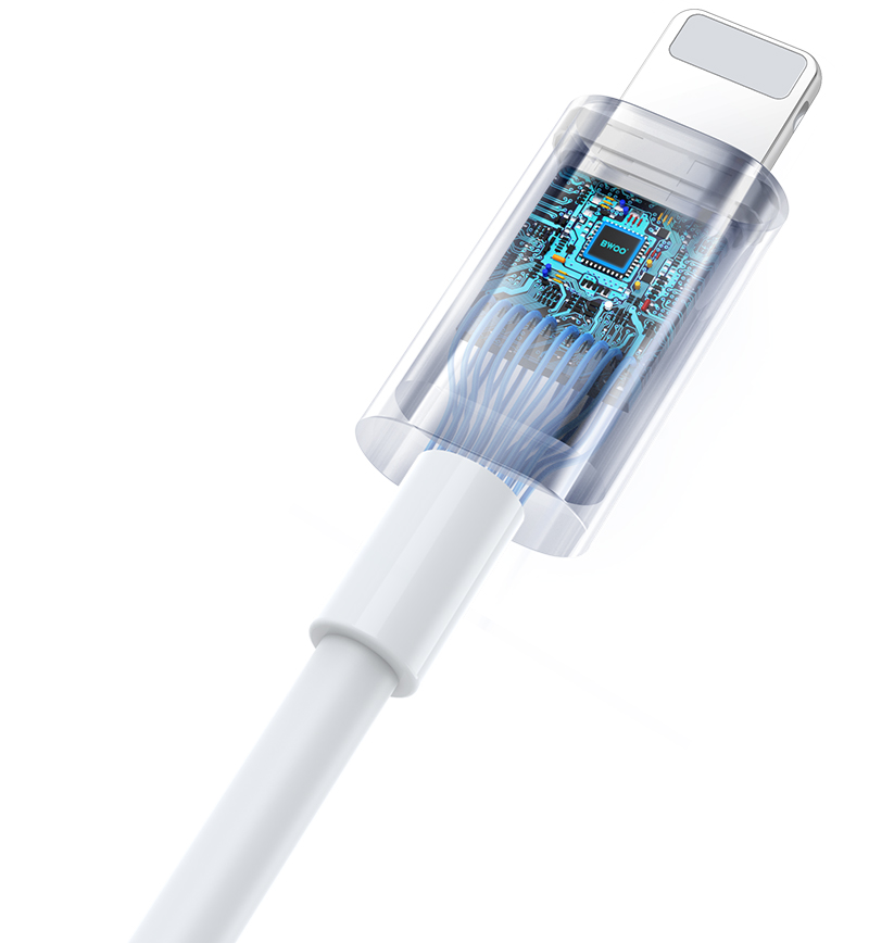 Handsfree Lightning BWOO BO-HF179, Bílá