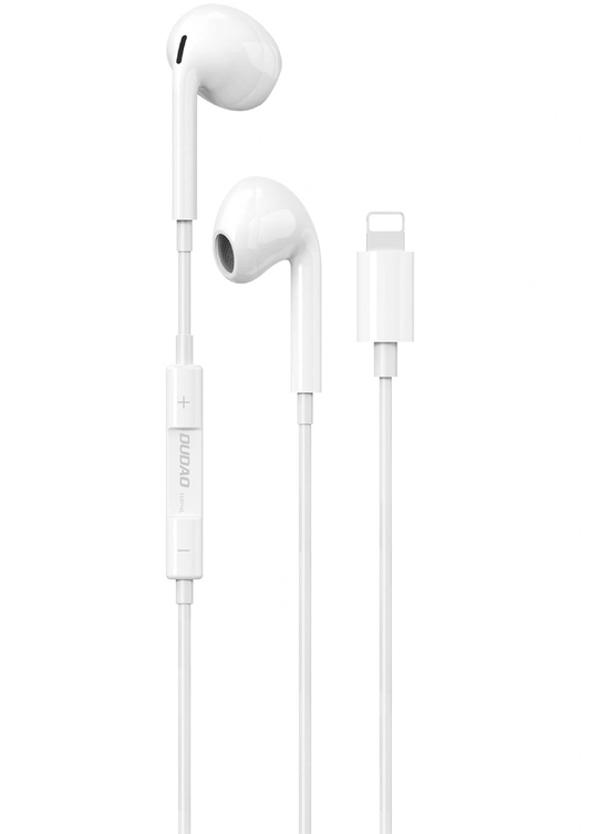 Handsfree Lightning Dudao X14PROL-W1, Bílá