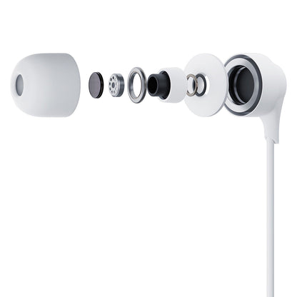 Handsfree USB-C 3MK, bílé 