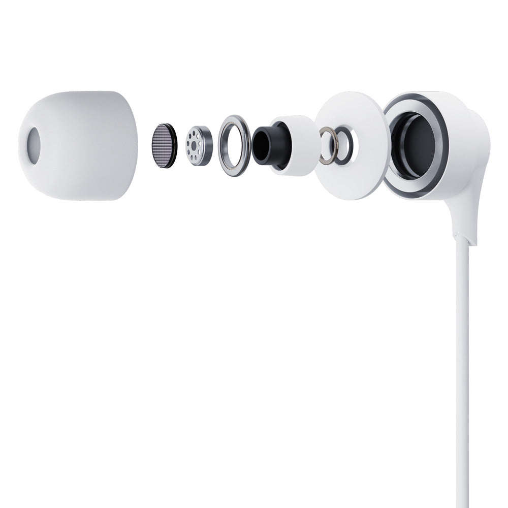 Handsfree USB-C 3MK, bílé 