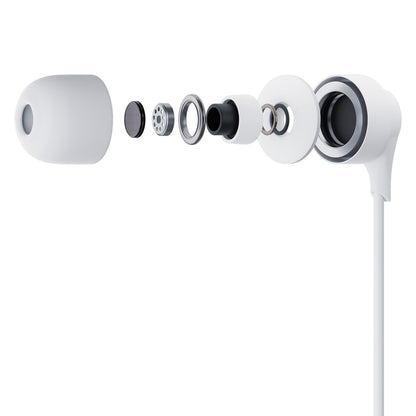 Handsfree USB-C 3MK, bílé 