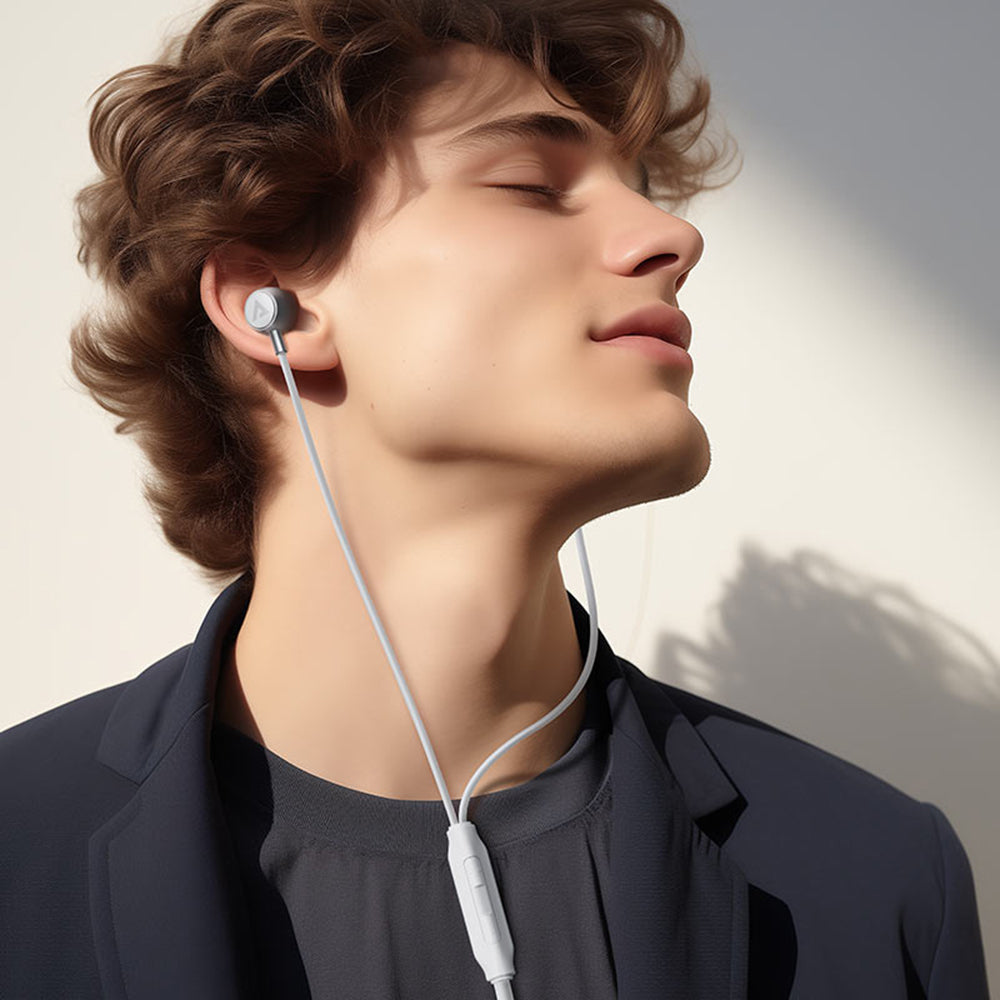 Handsfree USB-C Acefast L8, Šedé