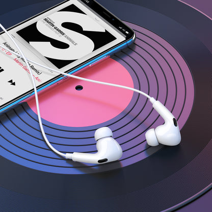 Handsfree USB-C Borofone BM100 Pro Fuente, Bílá