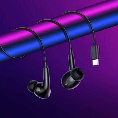 Handsfree USB-C Borofone BM100 Pro Fuente, Černá