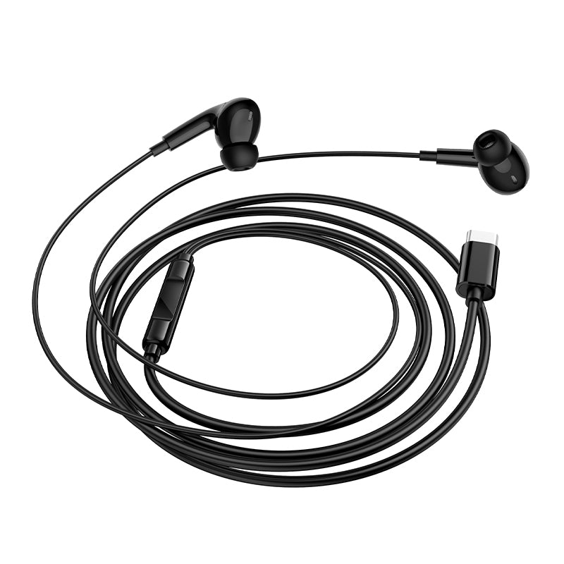 Handsfree USB-C Borofone BM100 Pro Fuente, Černá
