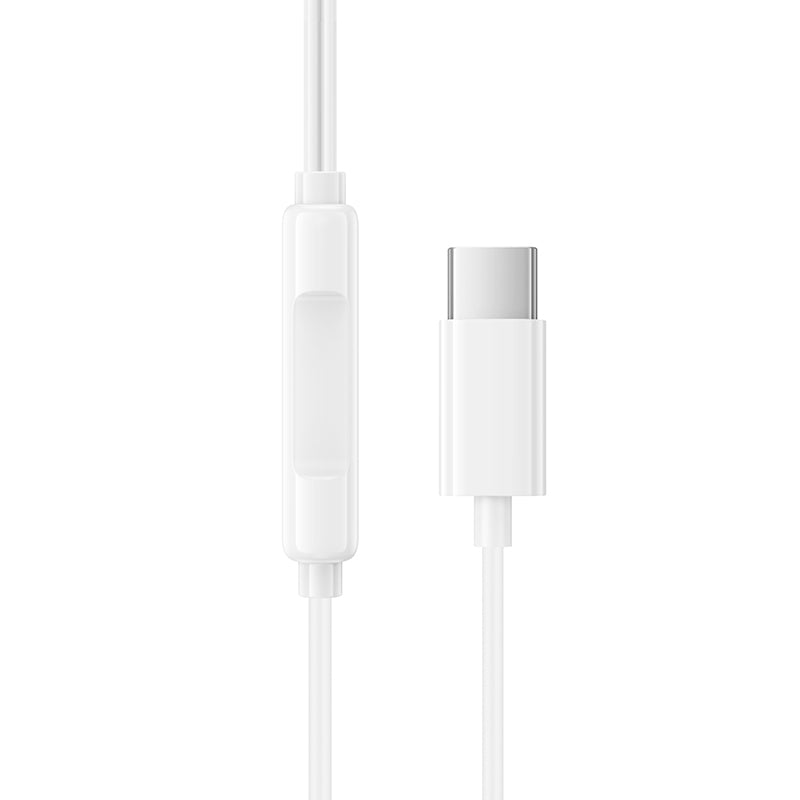Handsfree USB-C Borofone BM100 Max Fuente, Bílá