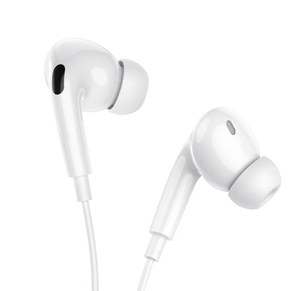 Handsfree USB-C Borofone BM100 Pro Fuente, Bílá