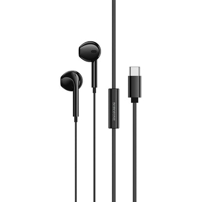 Handsfree USB-C Borofone BM99 Star, Černá