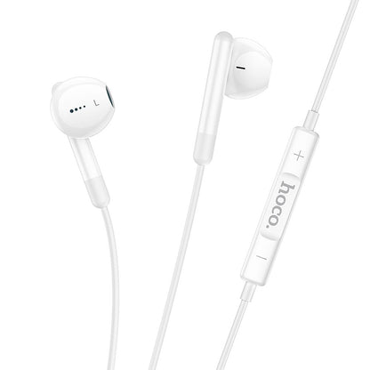 Handsfree USB-C HOCO M93, bílé