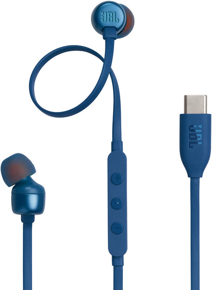 Handsfree USB-C JBL Tune 310C, Modrá JBLT310CBLU