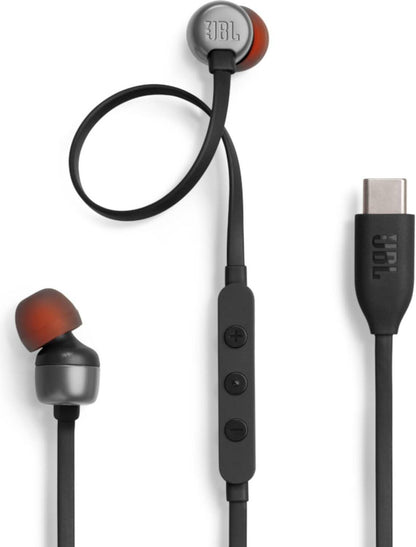 Handsfree USB-C JBL Tune 310C, Černá JBLT310CBLK