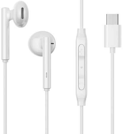 Handsfree USB-C Joyroom JR-EC05, Bílá