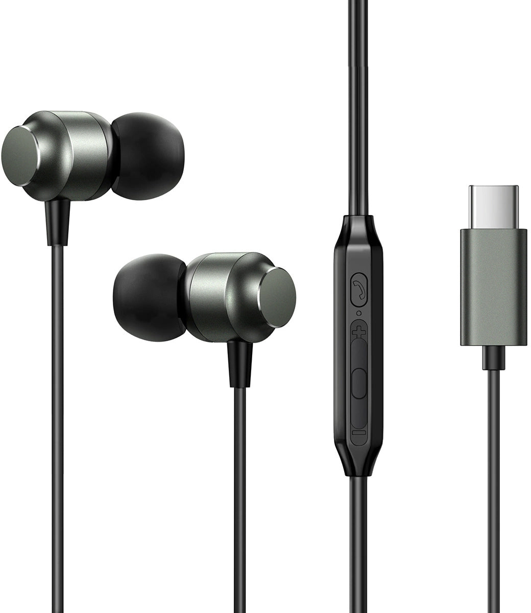 Handsfree USB-C Joyroom JR-EC06, Šedá