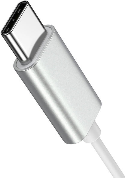 Handsfree USB-C Joyroom JR-EC06, Stříbrný