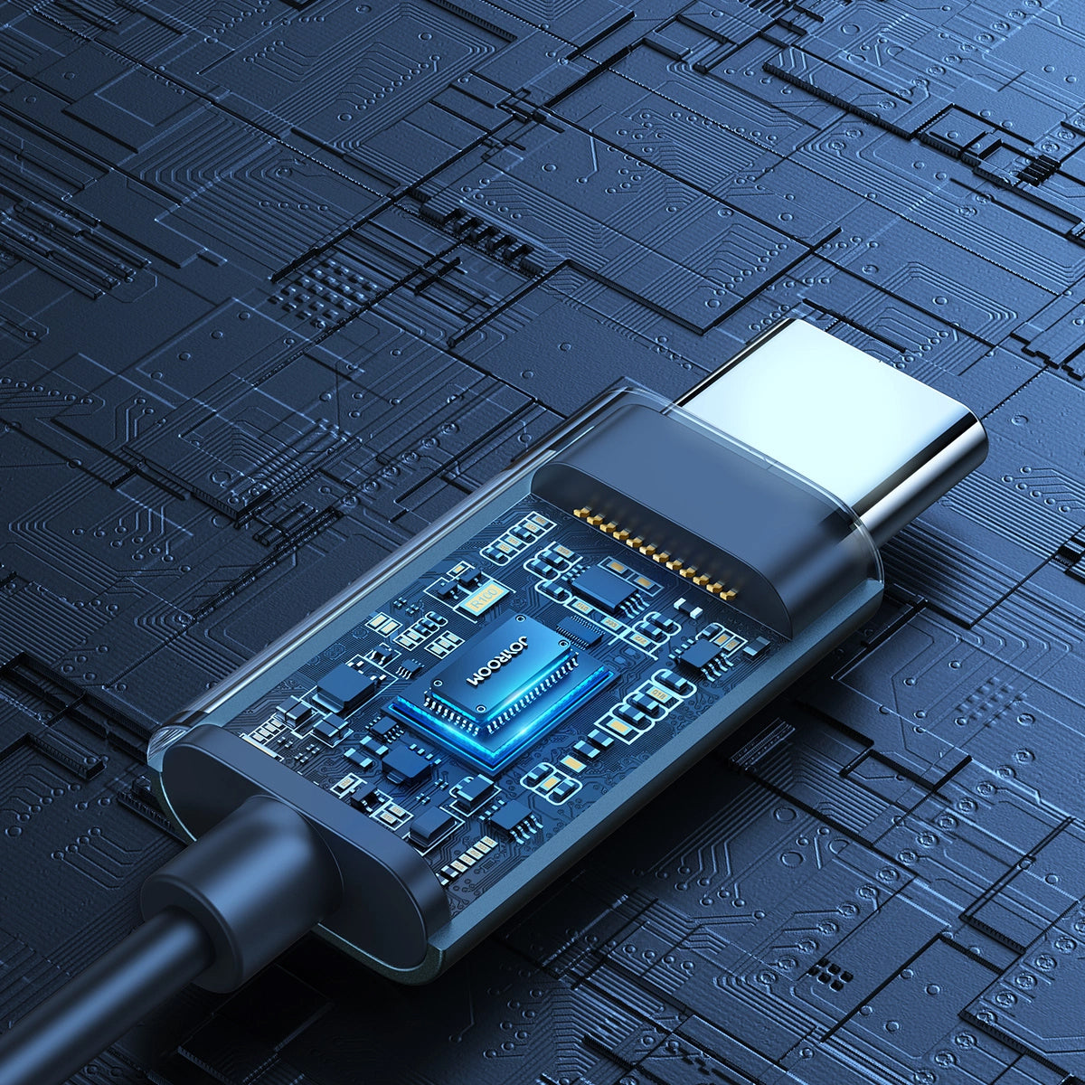 Handsfree USB-C Joyroom JR-EC06, Šedá