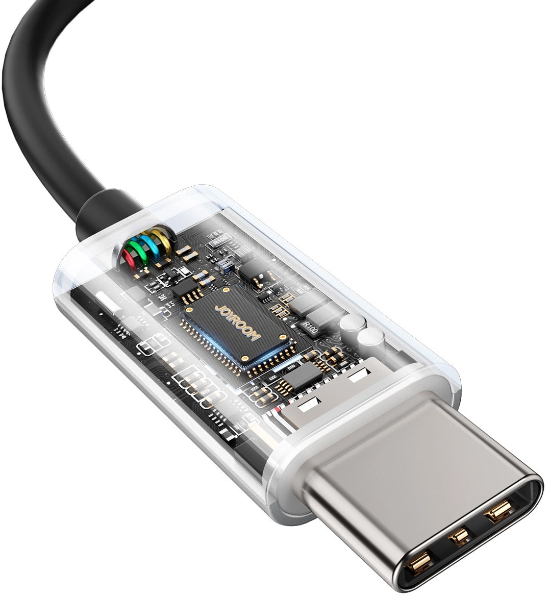 Handsfree USB-C Joyroom JR-EC07, Černá