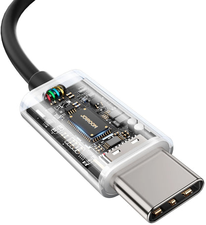 Handsfree USB-C Joyroom JR-EC07, Černá