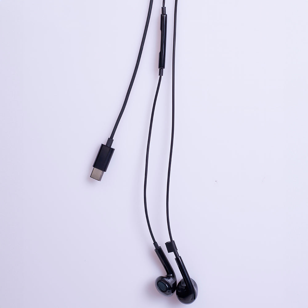 Handsfree USB-C MaXlife MXEP-04, Černá