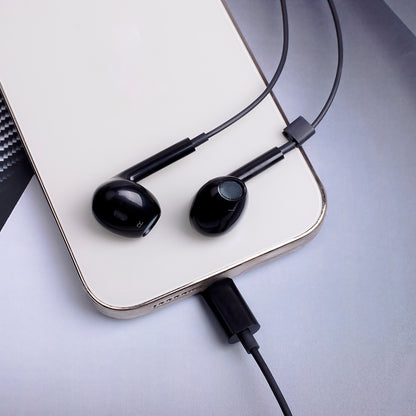 Handsfree USB-C MaXlife MXEP-04, Černá