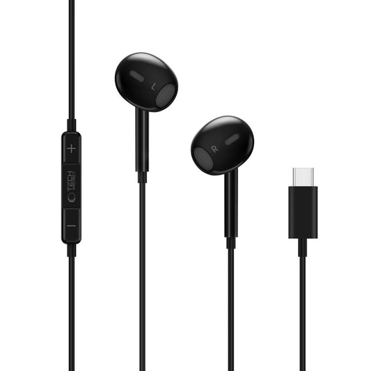 Handsfree USB-C Tech-Protect Ultraboost Core G2, Černá