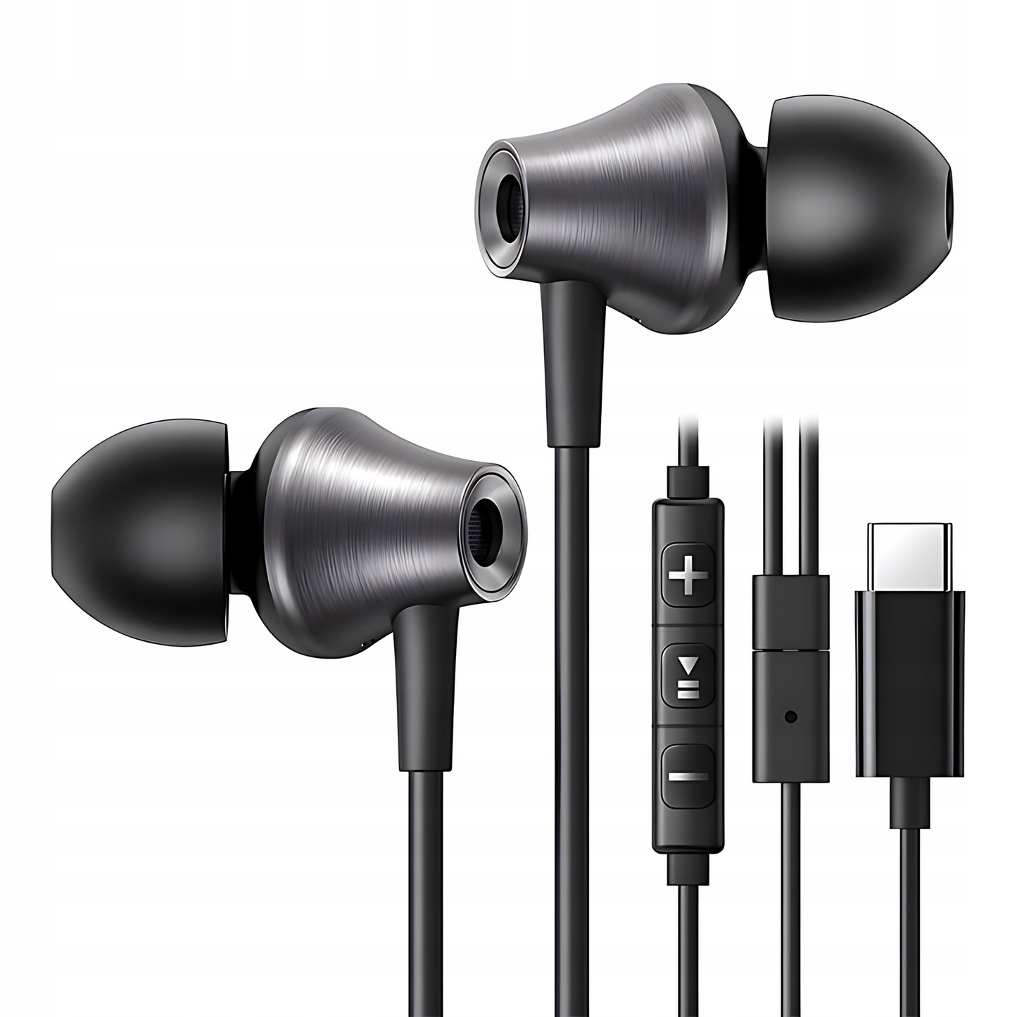 Handsfree USB-C UGREEN EP105, Černá