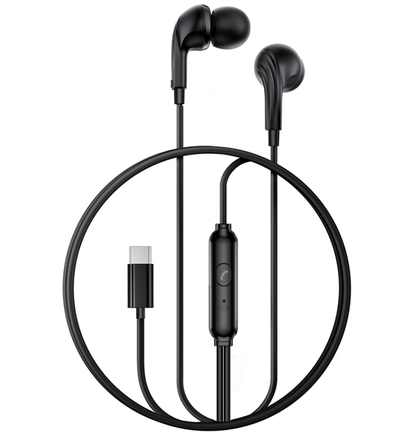 Handsfree USB-C XO Design EP82, Černá