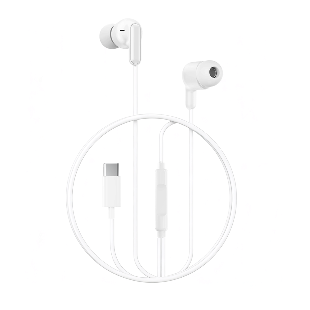 Handsfree USB-C XO Design EP84, Bílá