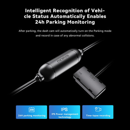 Hardwire OBD DDPAI DC001 pro kameru E3 / Mini5 / N1 Dual / N3 / N3 Pro / N5 Dual / Z40 / Z50