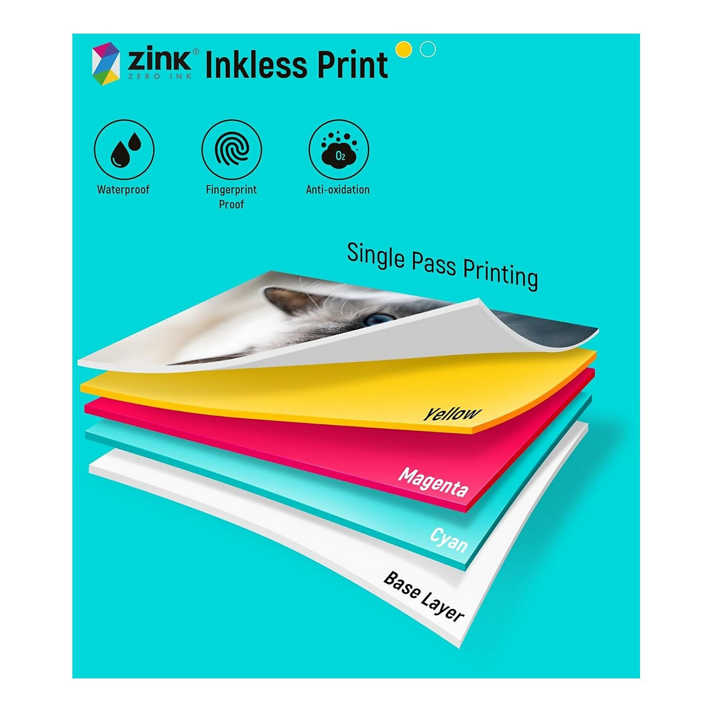 Liene fotopapír pro tiskárnu Pearl 2x3, sada 50 kusů
