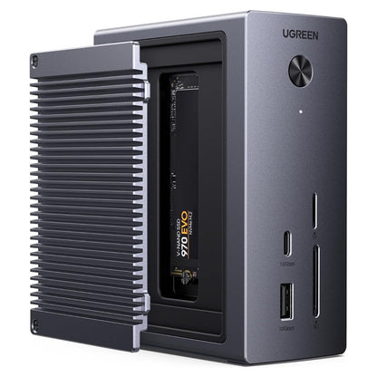 Multifunkční Hub UGREEN CM923 (55735), 10v1, Šedý