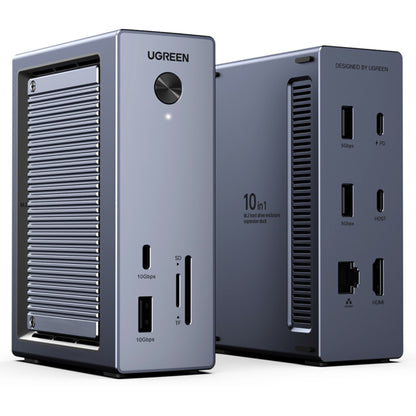 Multifunkční Hub UGREEN CM923 (55735), 10v1, Šedý