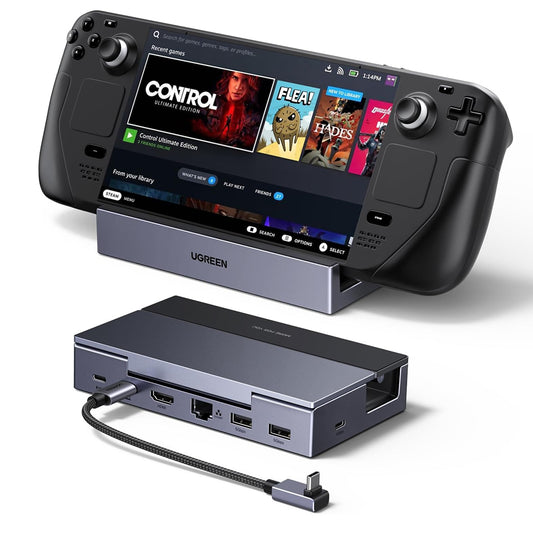 Hub podpora UGREEN 75126 pro přenosnou konzoli, šedá