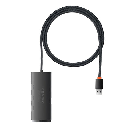 Hub USB Baseus Lite, 5v1, Černý WKQX030101