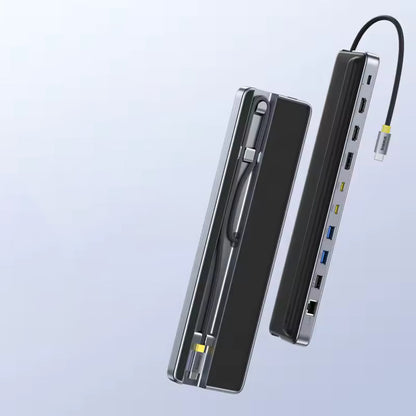 Hub USB-C Baseus EliteJoy EH3, 12v1, Šedý B00051300111-00