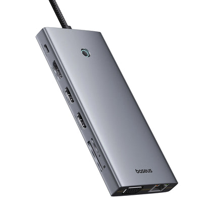 Hub USB-C Baseus PortalJoy, 13v1, Šedý B00053002811-01