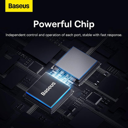 Baseus UltraJoy USB-C Hub, 4 x USB-A 3.0, Gray B0005280A813-03