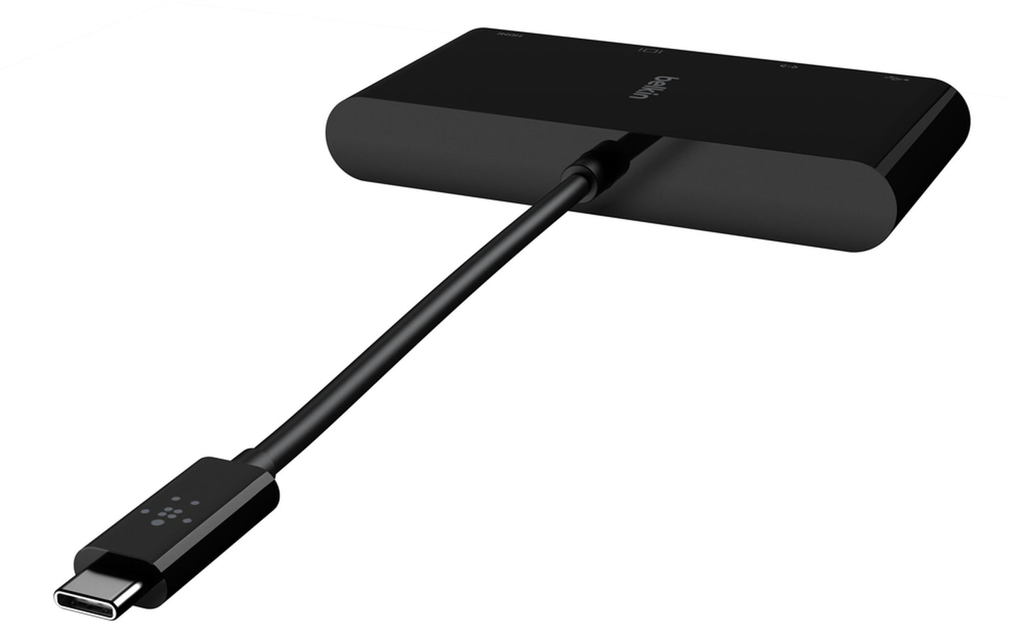 USB-C Hub Belkin Connect, 1 x USB-A 3.0 - 1 x HDMI - 1 x VGA - 1 x RJ45, Černá AVC005btBK
